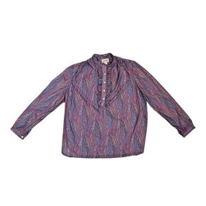 NEW Vintage 1960's Ample Togs California Blouse Women's Size 40 Made in USA